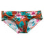 Printed swim trunks low waist sexy cup men's shorts