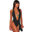 Amazon Ebay2021 new swimwear Europe and the United States summer sexy straps one-piece swimsuit women low-cut bikini