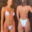 Autuspin Women'S Bikini Sexy Brazilian Swimsuit Micro Thong Bikinis Fashion Bathing Suit Party Club Women Casual Beach Swimwear
