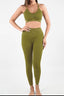 Ruched Spaghetti Strap Top and Pants Active Set