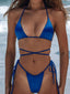 Sexy Micro Bikini 2024 Criss Cross Swimwear Bandage Woman Swimsuit Female Thong Bikinis Set 2 Piece Women Bathing Suit Beachwear
