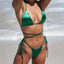Sexy Micro Bikini 2024 Criss Cross Swimwear Bandage Woman Swimsuit Female Thong Bikinis Set 2 Piece Women Bathing Suit Beachwear